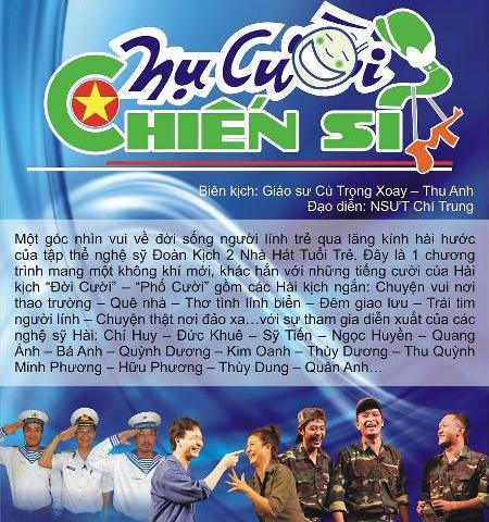 chùm hài kịch nụ cười chiến sỹ hướng về trường sa
